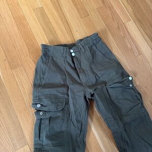 Olive Green Cargo Pants